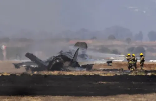 F-35 Fighter Jet Crashes at Marine Corps Base in San Diego