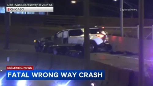 Fatal Wrong-Way Crash on Dan Ryan Expressway Claims One Life
