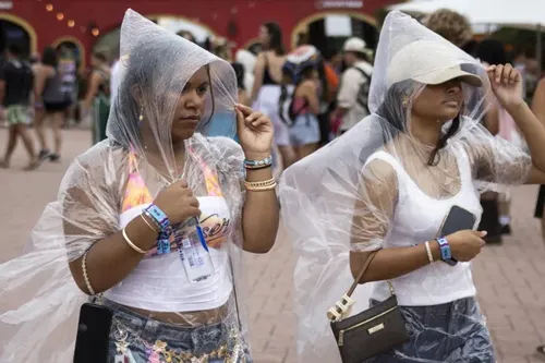 Lollapalooza Day 3 Delayed Amid Heavy Rain in Chicago