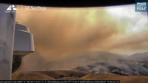 Ridge Fire Ignites in Gorman, California, Spreading Quickly and Prompting Evacuations