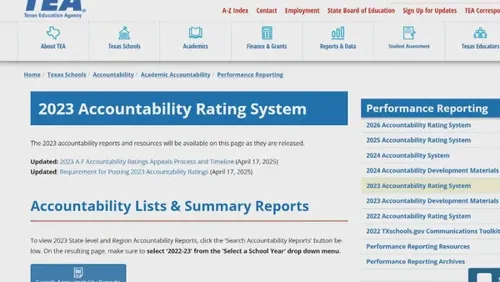 Texas School Accountability Ratings Highlight Racial Disparities in Education
