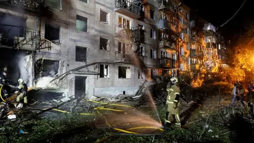 Russia Launches Deadly Attacks on Ukrainian Cities Amid North Korean Military Support
