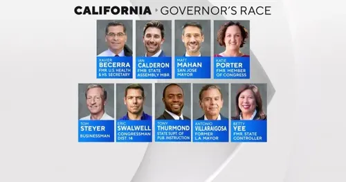 California Governor Candidates Clash in Sacramento Over Policies Ahead of November Election