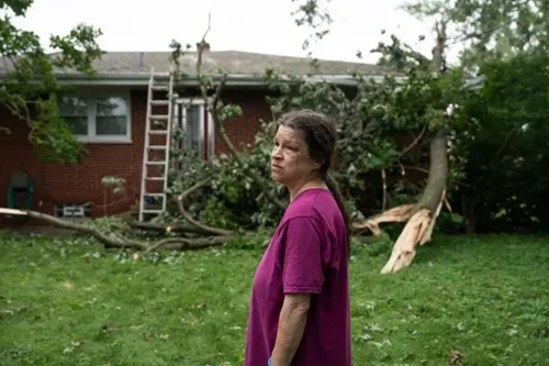 Tornado Strikes Munster, Indiana, Leaving Widespread Damage and Power Outages