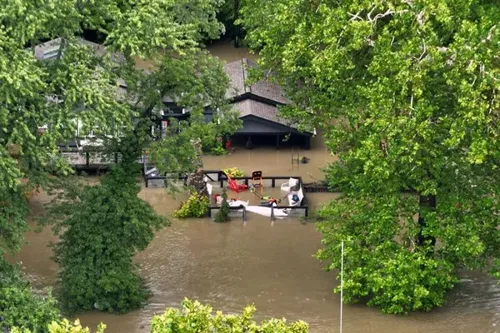 Indianapolis Flooding Prompts Rescues as Indiana Storm Death Toll Reaches Five