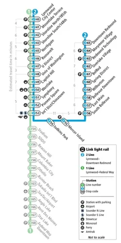Sound Transit Activates 2 Line Crosslake Light Rail Corridor Connecting Seattle, Bellevue, and Redmond