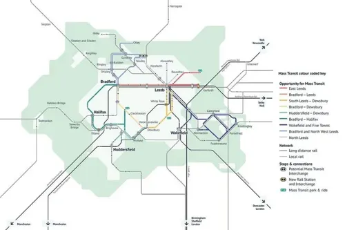 West Yorkshire Combined Authority Advances £2.1 Billion Mass Transit Tram Network Across Leeds and Bradford