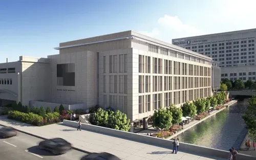 State of Indiana Dedicates New High-Tech State Archives Facility in Downtown Indianapolis