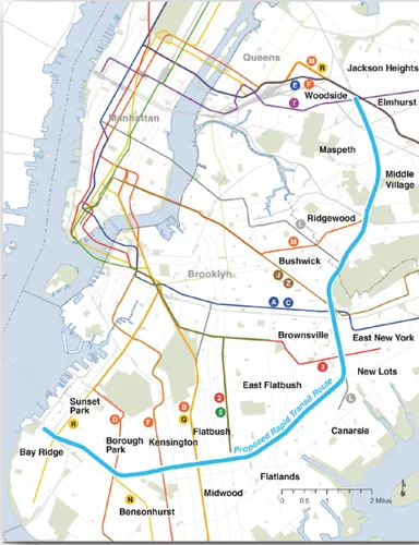 MTA Advances 14-Mile Interborough Express Light Rail Project with Q4 Environmental Review and Brooklyn-Queens Hub Upgrades