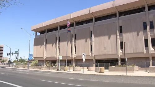 Phoenix Police Headquarters Temporarily Closes Public Service Counters Following Major Water Pipe Rupture