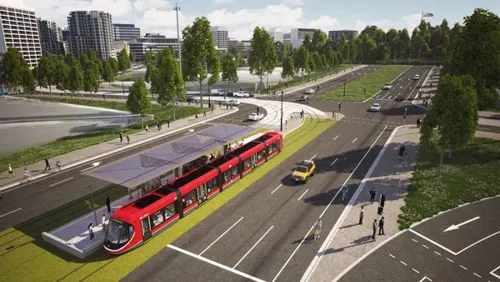 Canberra Light Rail Stage 2A Reaches Milestone Track and Stop Construction Along London Circuit Corridor