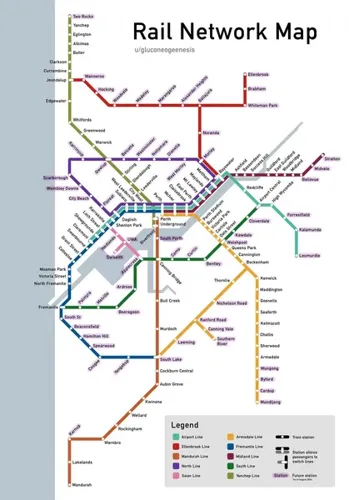 Western Australia Commissions 21km METRONET Morley-Ellenbrook Line and Yanchep Extension in Record Rail Modernization Drive