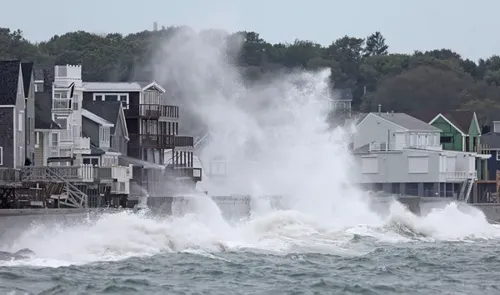 Powerful Autumn Nor'easter Lashes Greater Boston with 60-MPH Winds and Significant Coastal Flooding