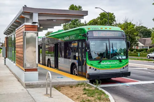 IndyGo Accelerates Construction on 24-Mile Blue Line Rapid Transit to Indianapolis Airport as City-County Council Reviews Capital Plans
