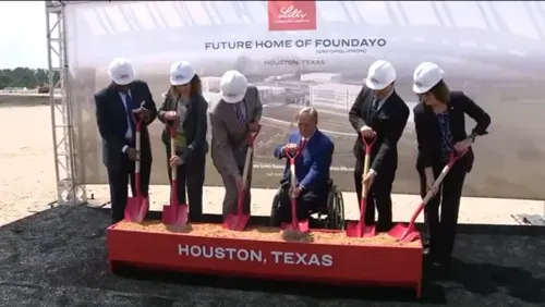 Eli Lilly Breaks Ground on $6.5 Billion Pharmaceutical Manufacturing Campus at Generation Park in Houston