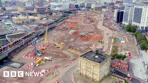 Birmingham Advances £11 Billion Central Heart Regeneration as HS2 Curzon Street Completes 2,011 Foundation Piles and West Midlands Metro Reaches Eastside