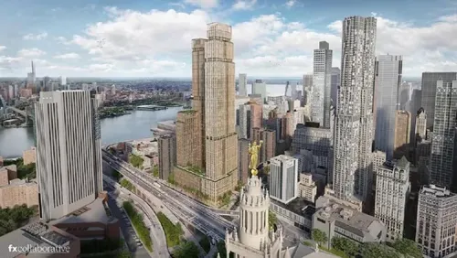 NYC Expands 100 Gold Street Redevelopment to 4,000 Apartments as MTA Advances $800M Hudson Line Climate Defense