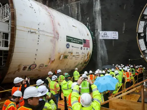 Gateway Program Launches First Tunnel Boring Machines for $16 Billion Hudson Tunnel Project as Crews Begin Digging New Rail Link to New York Penn Station