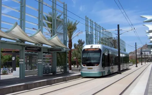 Phoenix Advances 10-Mile West Phoenix Light Rail Along Indian School Road as Downtown Central Station TOD Rises