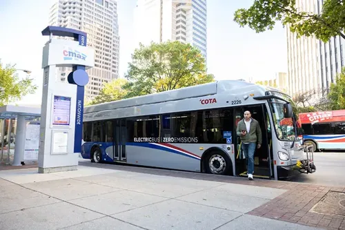 Columbus Breaks Ground on Hoover Road Bridge in First LinkUS Construction as West Broad BRT Clears FTA Risk Review