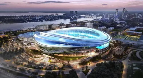 Jacksonville Council Select Committee Probes JTA Budget as $1.4B Stadium of the Future Reaches Steel Canopy Milestone