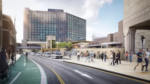 Leeds Enters Final Phased Opening of £46.1 Million Station Sustainable Travel Gateway Transforming New Station Street and Bishopgate