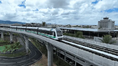 Honolulu Skyline Accelerates Driverless Rail Expansion to Airport and Awards $1.66 Billion City Center Guideway Contract