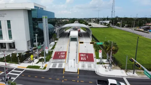 Miami-Dade County Completes Landmark $300 Million South Dade TransitWay BRT Corridor with All-Electric Bus Fleet