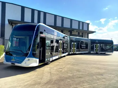 Brisbane City Council Deploys 100% Electric Bi-Articulated Metro Fleet and Completes Cultural Centre Station Upgrade