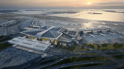 Port Authority and Consortium Reach Structural Topping-Out on Landmark $9.5 Billion New Terminal One at JFK Airport