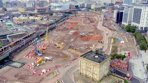 Birmingham Accelerates Landmark Curzon Street HS2 Station as Concrete Piling Concludes and Platform Decks Rise