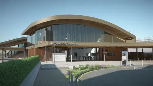 Network Rail Reaches Superstructure Milestones on £211 Million Cambridge South Station Serving Biomedical Campus