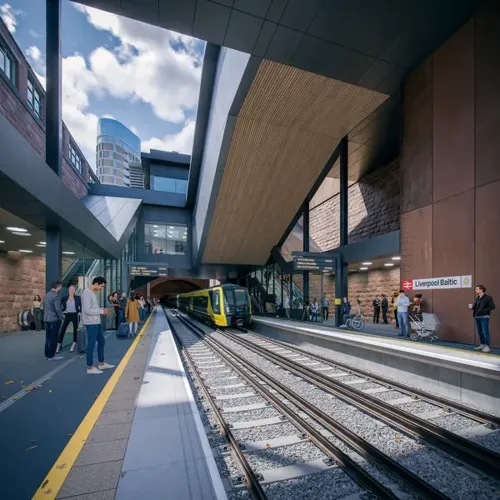 Liverpool City Region Secures £96 Million for New Liverpool Baltic Station on Merseyrail Northern Line